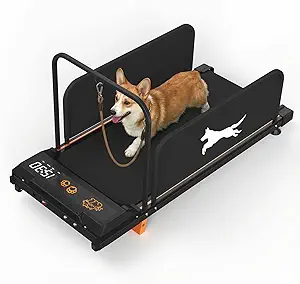 Dog Treadmill for Small and Medium Dogs, Pet Running Machine, Dog Indoor Pacer Treadmill with Remote Control, Dog Pacer Training Pad with LCD Display Screen and Remote