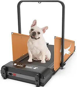 Dog Treadmill – Electric Indoor Running Machine for Small & Medium Dogs, 220 lbs Capacity, Remote Control & Pre‑Set Programs