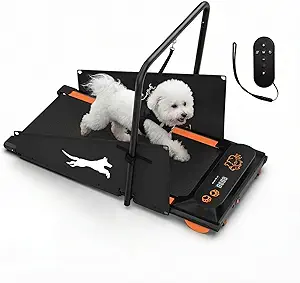 Lastforever Dog Treadmill – Indoor Running Machine for Small & Medium Dogs, 2.5 HP Quiet Motor, LED Display & Remote