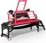 Dog Treadmill – 91″ Heavy Duty Slatmill with Brake, Adjustable Indoor & Outdoor Running Machine for Large Dogs, Supports 350 lbs