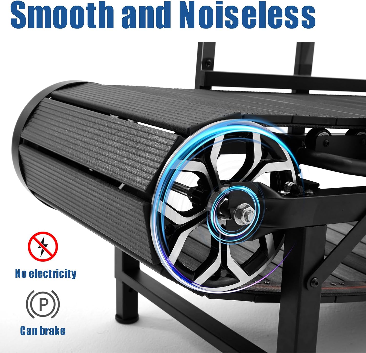 CAMTTIR Giant Dog Treadmill 2026 – Non‑Electric, Adjustable Incline & Step Counter, Supports 300 lbs