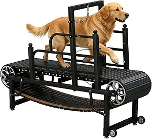 Dog Treadmill (Version 2) – Heavy Duty Running Machine for Large & Medium Dogs, Indoor & Outdoor Exercise, Supports 330 lbs
