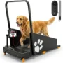 SereneLife Foldable Dog Treadmill – Indoor Pet Exercise Machine with Incline, Remote Control, LED Display & Quiet Motor (0.5–5 MPH)