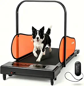 Pet Runner – 3‑in‑1 Dog Treadmill with Remote, Adjustable Incline, Shock‑Absorbing Belt & Wheels