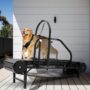 KISFLY 2026 Medium Dog Treadmill – Non‑Electric Slatmill with Adjustable Ramp & Pedometer